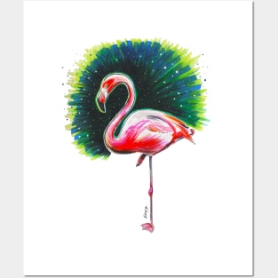 Flamingo Posters and Art